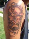 bio-mech skull-tattsbyJD tattoo