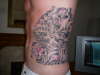 Japanese & Cross tattoo