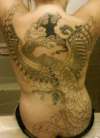 Phoenix Back Piece tattoo