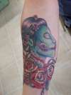 Zombie Geisha tattoo