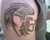 Eagle snake tattoo