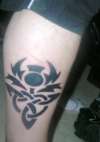 Thistle modern tattoo