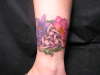 Celtic flowers tattoo