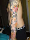full koi sleeve 2 tattoo