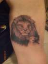 lion and lamb tattoo
