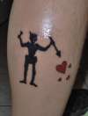 Blackbeard' s Ensign tattoo