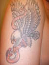 Eagle/Snake tattoo