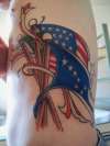 Flags tattoo