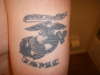 USMC tattoo
