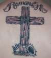 Romans 5:8 tattoo