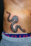 real snake tattoo