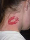 lips tattoo
