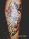 Calf Piece tattoo