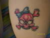 My Girl Skull tattoo