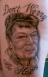 Portrait of my Grandma tattoo