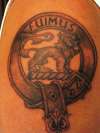 Bruce Clan Crest tattoo