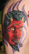 Greaser Devil tattoo