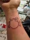 wrist of love tattoo