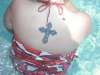 Cross on my Back tattoo