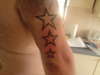 stars tattoo