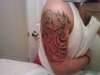dragon tat with shading tattoo