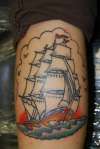 ship tattoo
