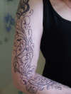 Arm Filigree tattoo