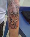 Skull tattoo