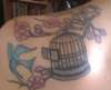 blue bird tattoo