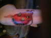 oni mask tattoo