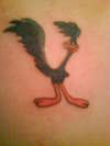 road runner tattoo