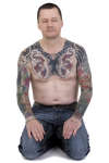 Chest tattoo