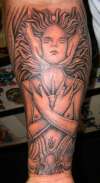 angel tattoo