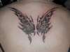 butterfly on my girls back tattoo