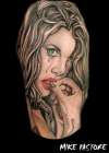 girl tattoo