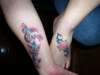 foot & wrist tat tattoo