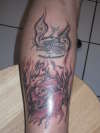 new tatt on C-Los tattoo