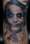The joker tattoo