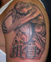 angel tattoo