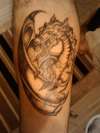 Dragon cover up tattoo