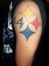 True Steelers Fan tattoo