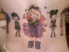 Gwen Stefani & harajuku girls tattoo