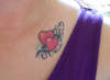 Hearts and Stars tattoo