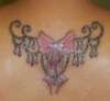 Pink Bow tattoo