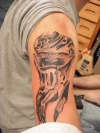 demon tattoo