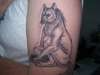 werewolf tattoo