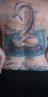 Mermaid Full Back, Session 15 tattoo