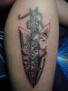 Wolf Spear tattoo
