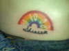 rainbow tat tattoo