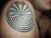 Man In The Maze tattoo